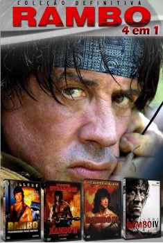 Rambo Quadrilogia(1982-2008) BluRay 720p Dual Áudio